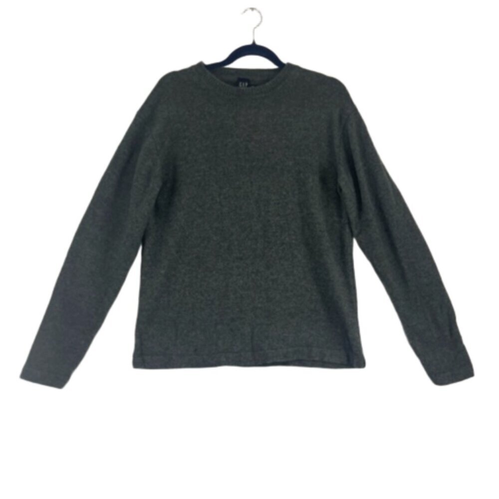 Gap Grey Lambswool Crewneck Women's Sweater